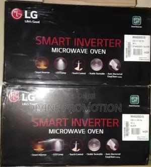 42 Liters Lg Inverter Microwave, Silver Color