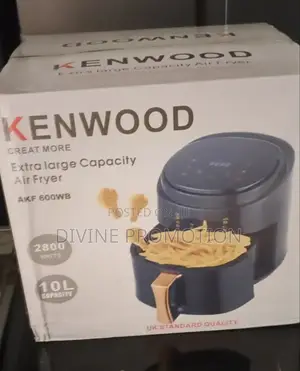 Kenwood 10 Liters Air Fryer, Black Color.