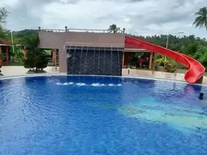 Dark Blue Swimming Pool