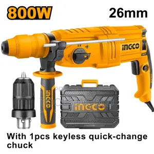 Ingco Rotary Hammer 800w With Extra Chuck
