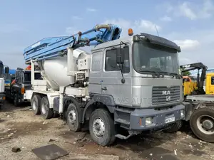 Concrete Mixer + Pump Man Diesel 12tyres (10 Cubics)