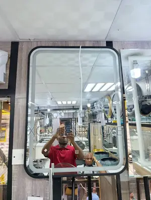 Square Led Mirror With Frame