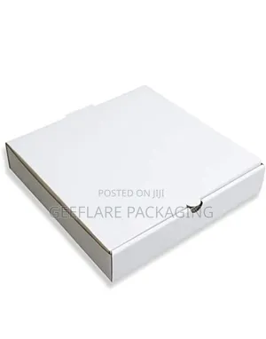 White Pizza Box