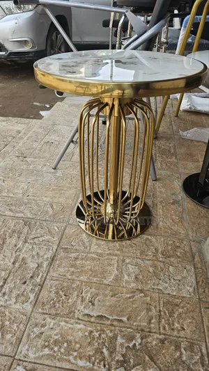 Marble Top Coffee Table/Side Stool