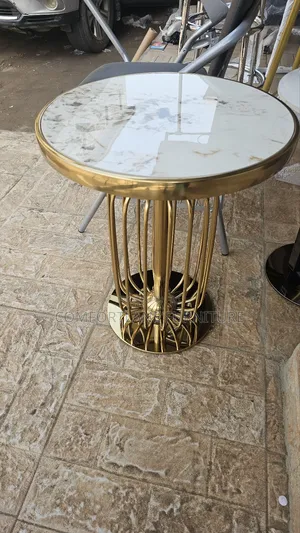Marble Top Coffee Table/Side Stool