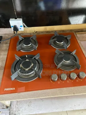 Orange 4 Burner Gas