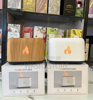 Flame Humidifier With Free Oil