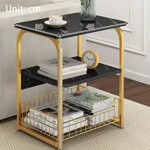 3layers Wooden Top Coffee Side Table