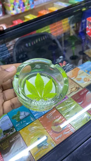 Round Glass Ashtray