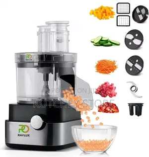 Raylux 5l Commercial Food Processor, Yam-pounder Dough-maker