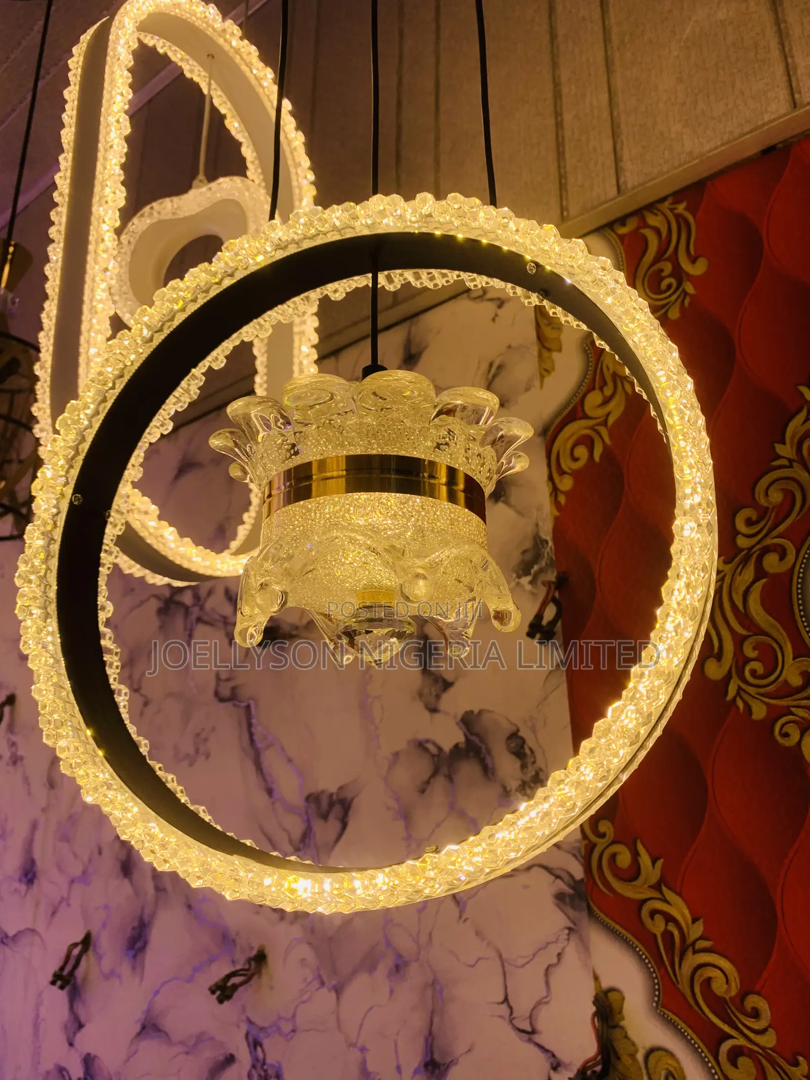 Single Led Pendant Round
