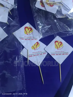 Toothpick Label