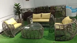 High Quality Outdoor Indoor Sitting Room Sofa With Cushion