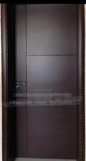 Wooden Door With 9 Inches Archtried Frame