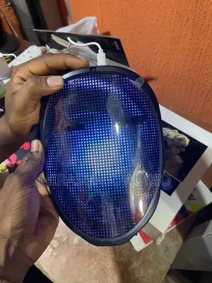 Rechargeable Led Club Face Mask Costume