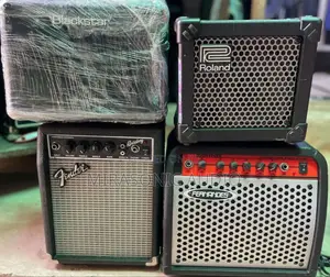Uk Used Bass Amp And Lead Electric Guitar Combo