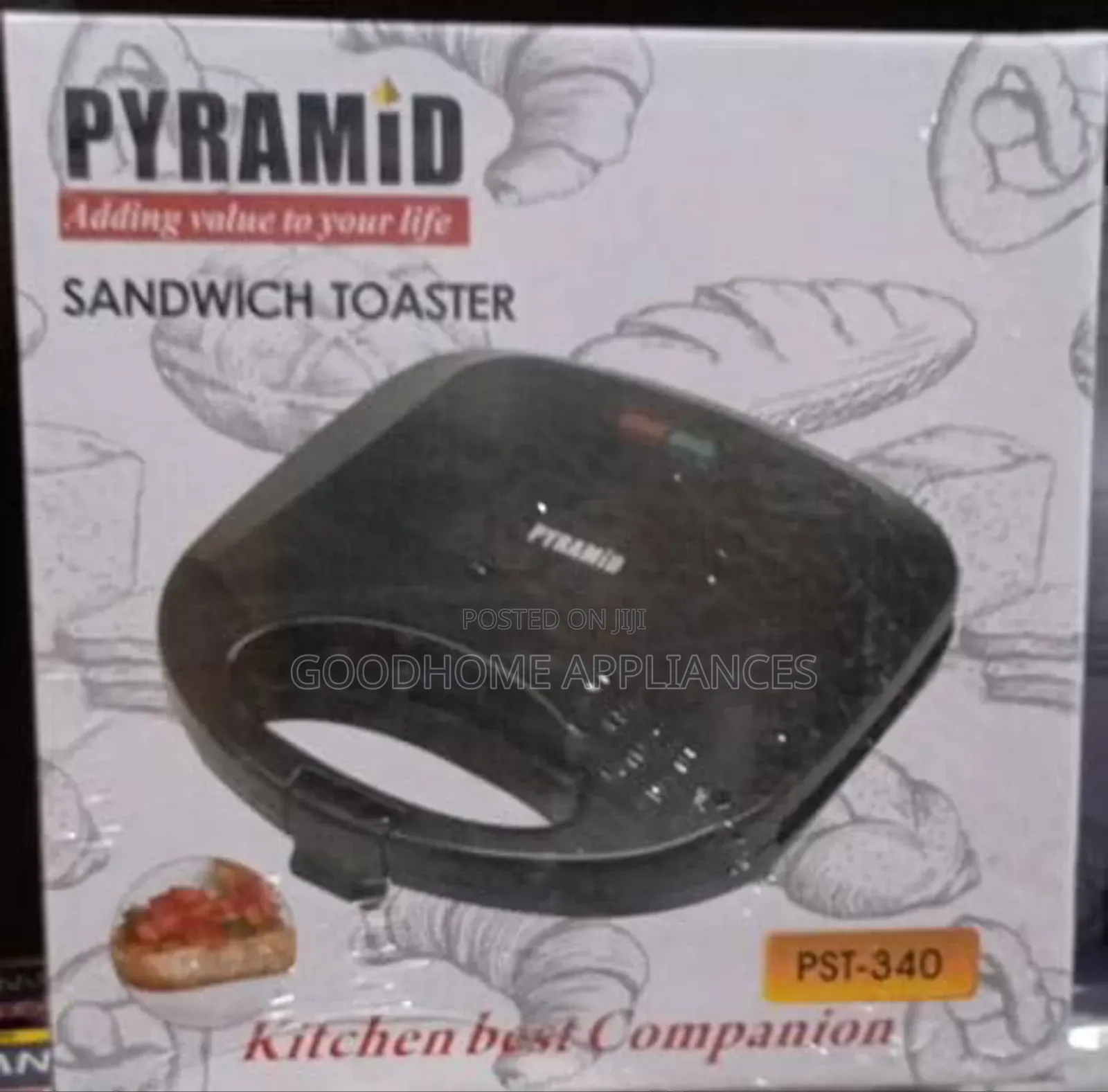 2 Face Toaster and Sandwich Maker