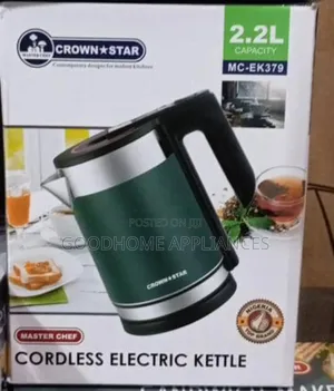 Crown Star Unique Electric Kettle 2.2l