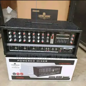 Yamaha Four Channel Powered Mixer Amplifier Bt/Usb