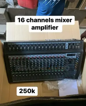 Yamaha 16 Channels Powered Mixer Amplifier Bluetooth Usb