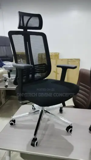 Executive Mesh Chair With Headrest