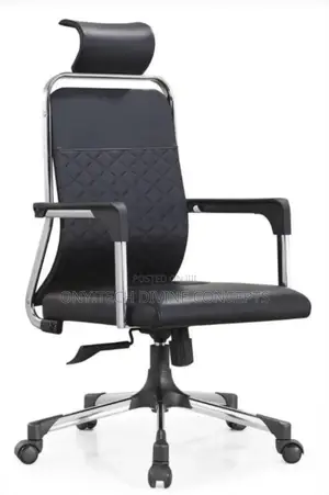 Semi Executive Leather Chair With Headrest