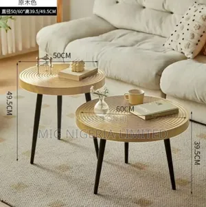 Luxury 2pc Set Centre Table Wooden Decorations