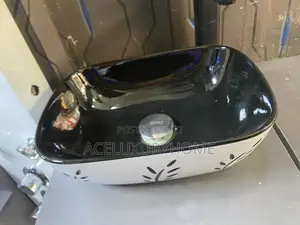 Flower Design Countertop Basin