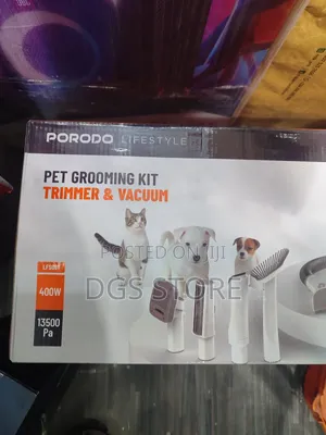 Porodo Lifestyle Lfs081 Pet Grooming Kit Trimmer Vacuum
