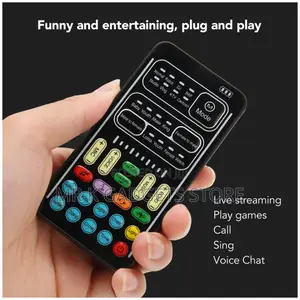 Portable Voice Changer, Handheld I9 Live Sound Card,