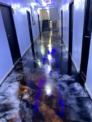 Epoxy Graphic Floor Design