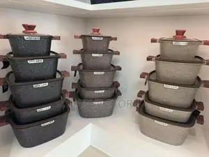 10pcs Ucc Life Granite Pot Set