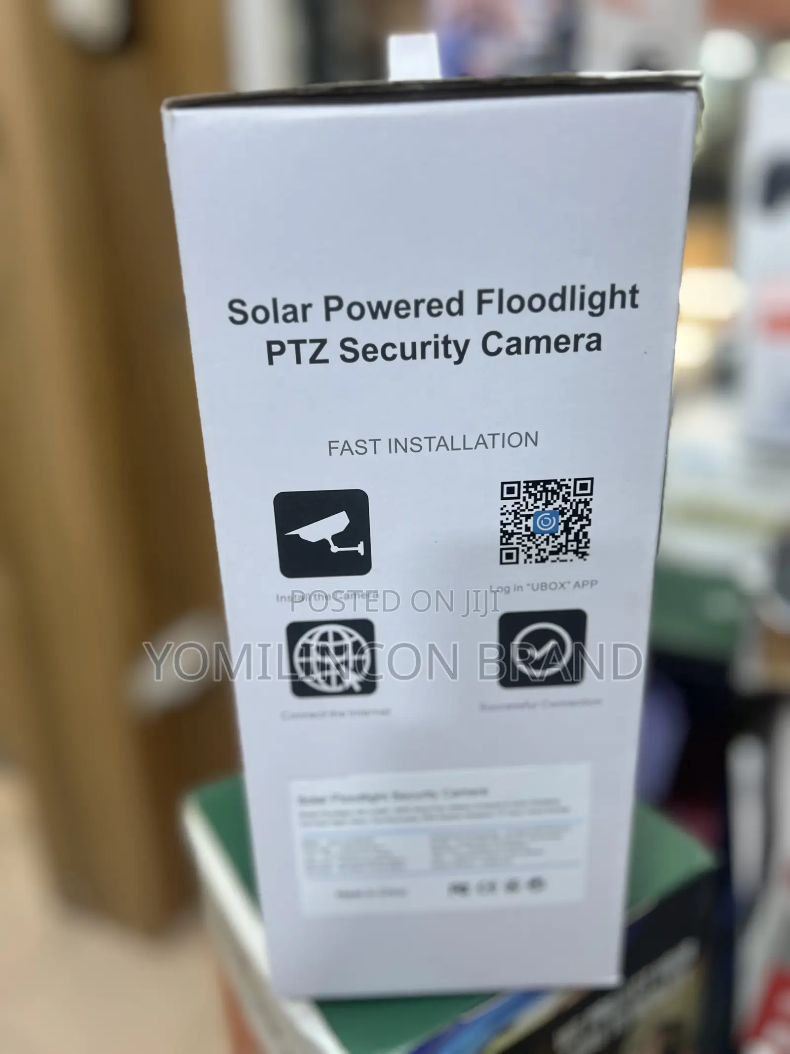 Hd Solar Powered Floodlight PTZ Security Camera