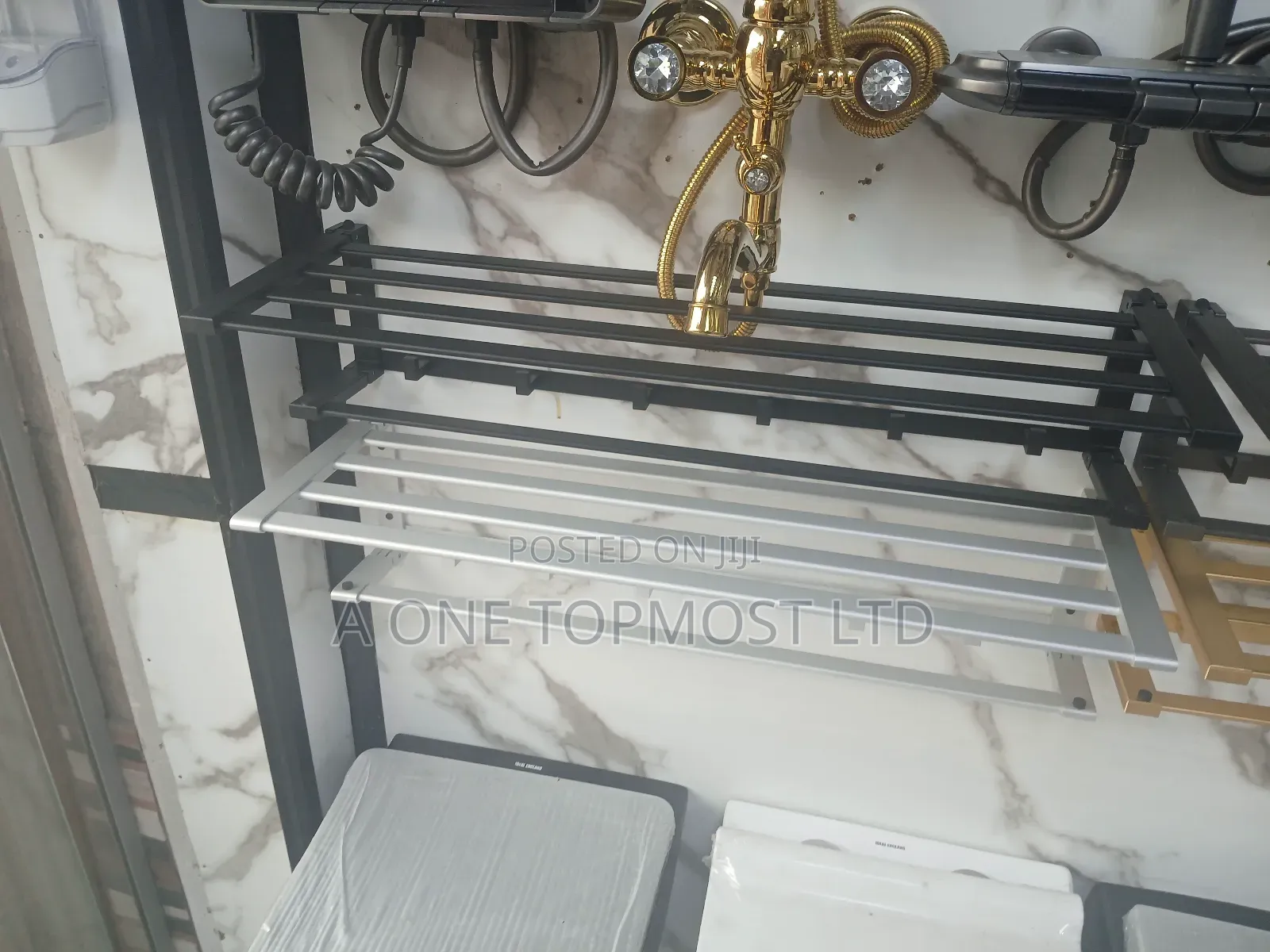 Square Multiple Towel Rail