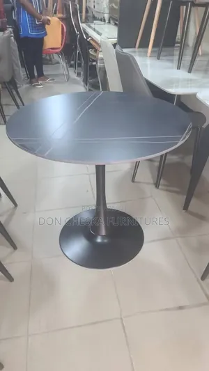 Round Marble Top Restaurant Table