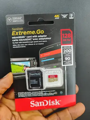 Sandisk Extreme Go Microsd 128gb (Speed 200mb/S )