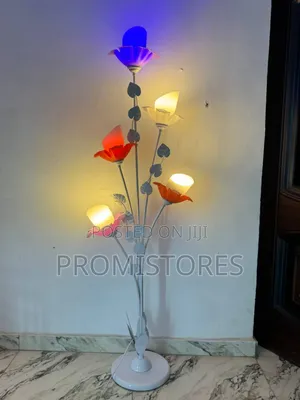 Nordic Acrylic Flower Shape Floor Lamp