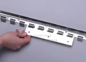 2mm X 200mm PVC Strip Curtain +2pcs Galvanized Hanger(984mm)