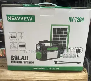 Newvew Solar Lighting System With 3 Light Bulbs.