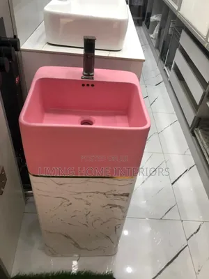 Luxury Pick Free Standing Wash Hand Basin