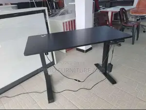 Black Motorized Table