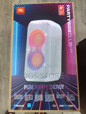 JBL Partybox Club 120 Bluetooth White Speaker