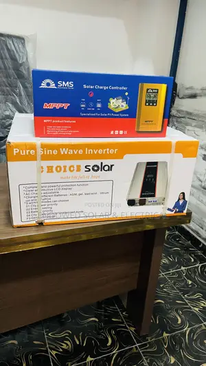 10kva 48v Choice Inverter and 100ah 12v-48v SMS Controller