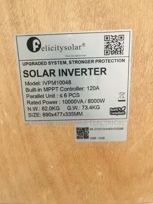 10kva 48v Felicity Hybrid Inverters Are Available in Stock