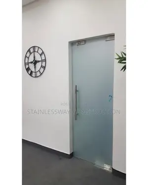 Frosted Swing Door