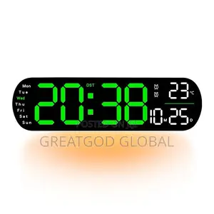 Led Display Ambience Wall Clocks*