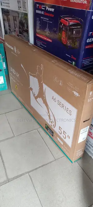 Hisense Double Panel 55inches Smart Television 5 Yrs Garrant