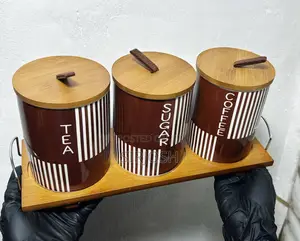 Ceramic Canister Sets of 3