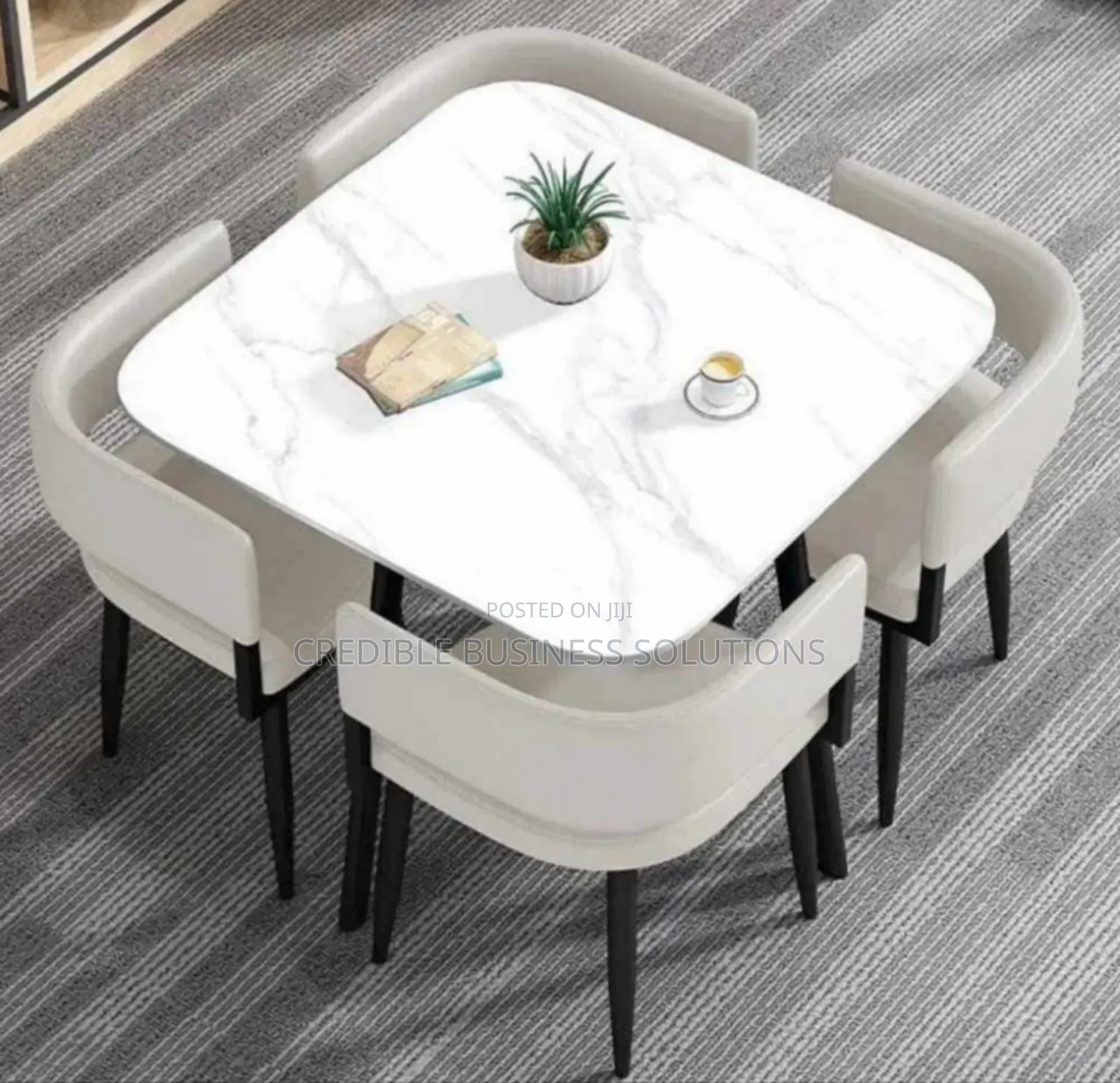 Dining Table Set With 4 Chairs
