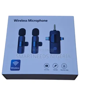 3 In1 Dual Wireless Microphone for Android and Ios